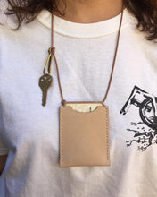 Load image into Gallery viewer, SSS Leather ID Wallet Necklace/Crossbody